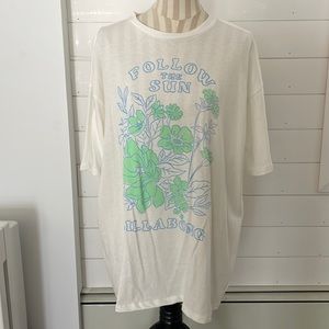 Billabong oversized t shirt